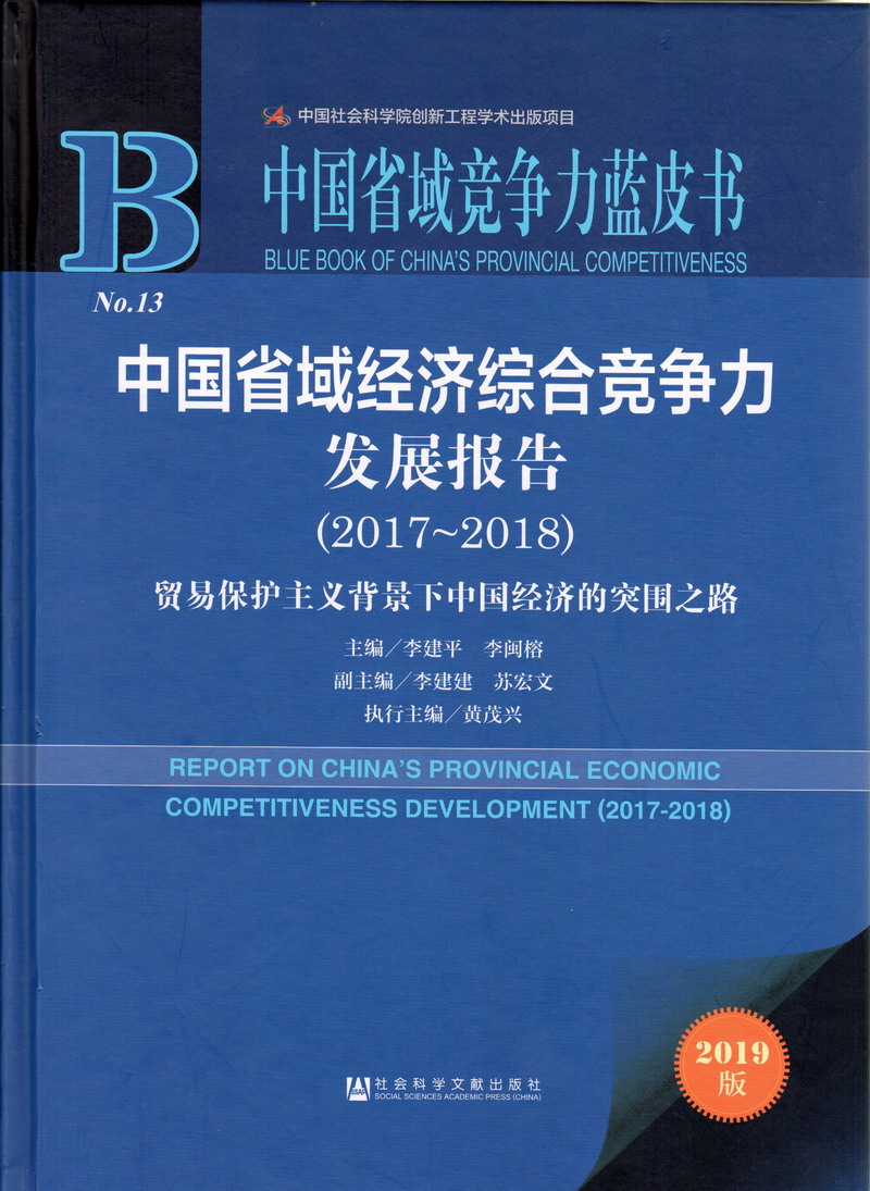 大jbcaow视频中国省域经济综合竞争力发展报告（2017-2018）